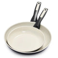 Rio Healthy Ceramic Nonstick 8" and 10" Frying Pan Set