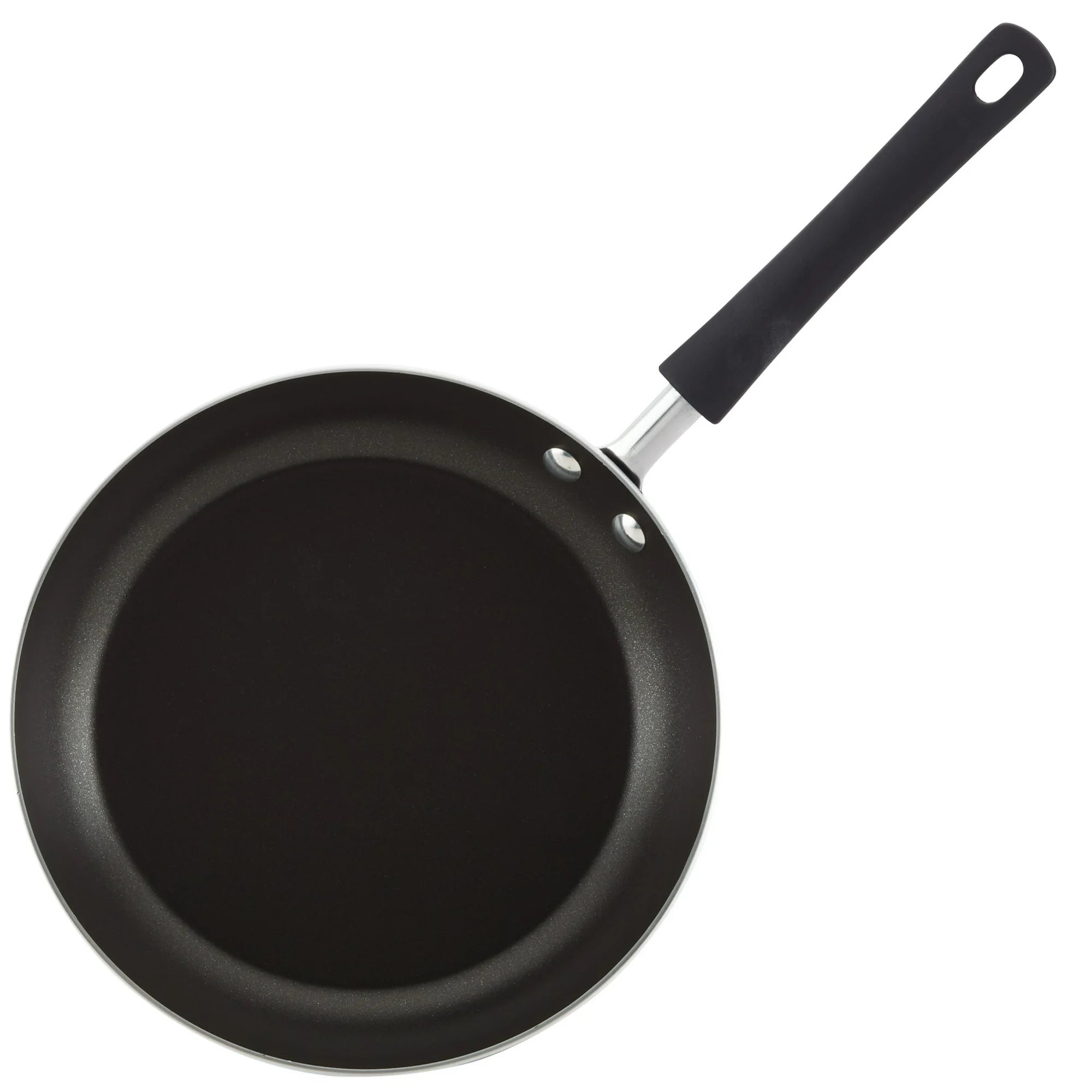 Easy Clean 8 Inch Aluminum Nonstick Frying Pan, Black