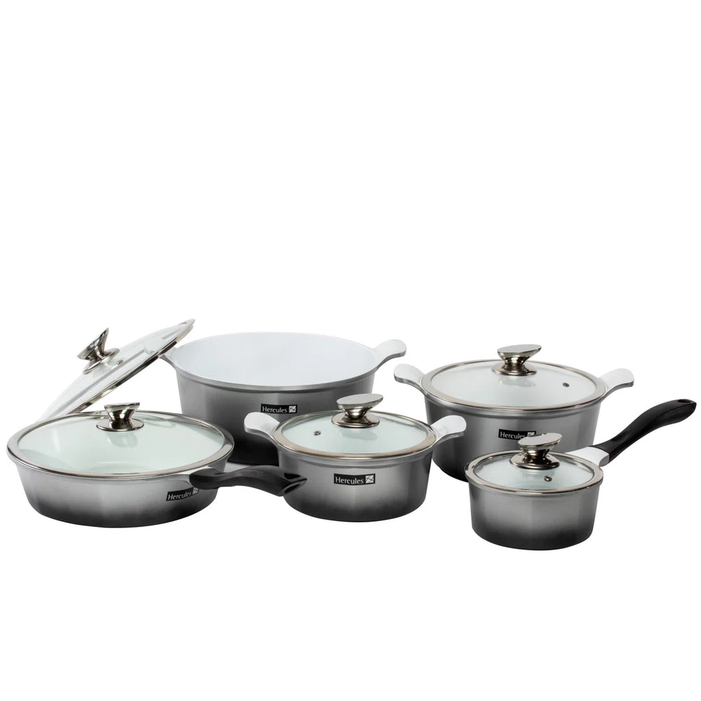 10 - Piece Non-Stick Aluminum Cookware Set