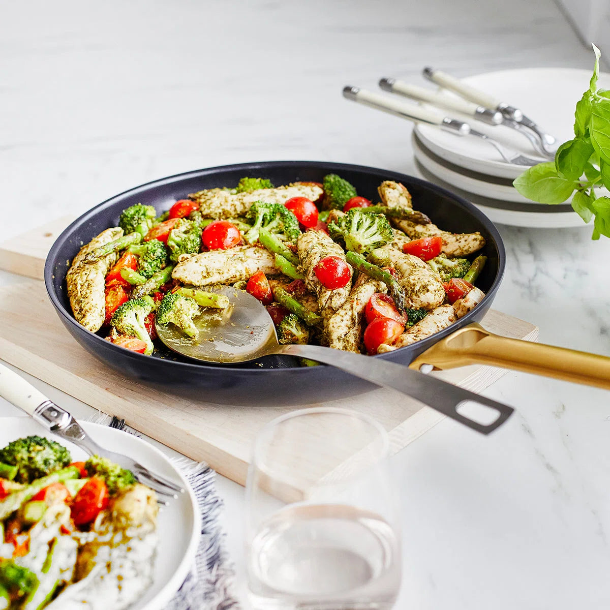 Reserve Healthy Ceramic Nonstick 2 Piece Frying Pan Set