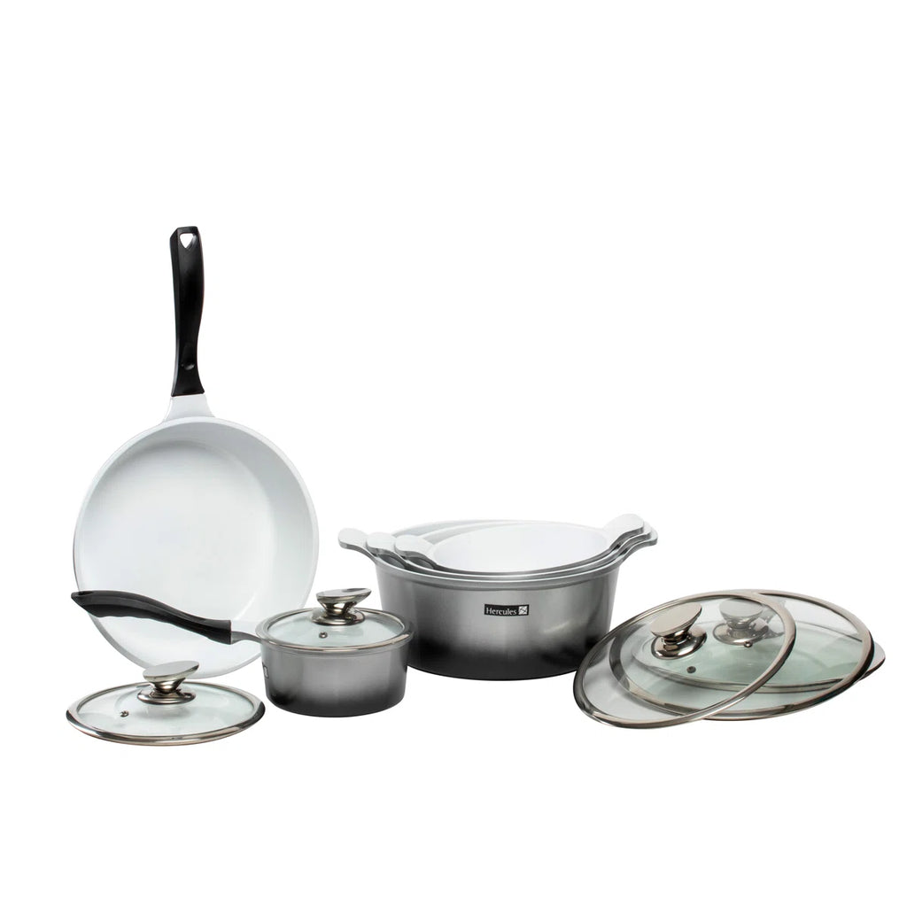 10 - Piece Non-Stick Aluminum Cookware Set