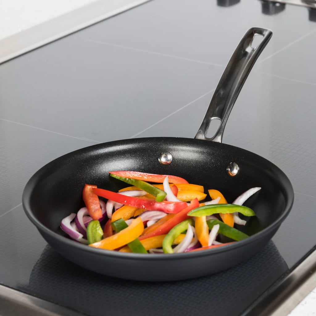 Hard Anodized Nonstick 3 Piece Fry Pan Set