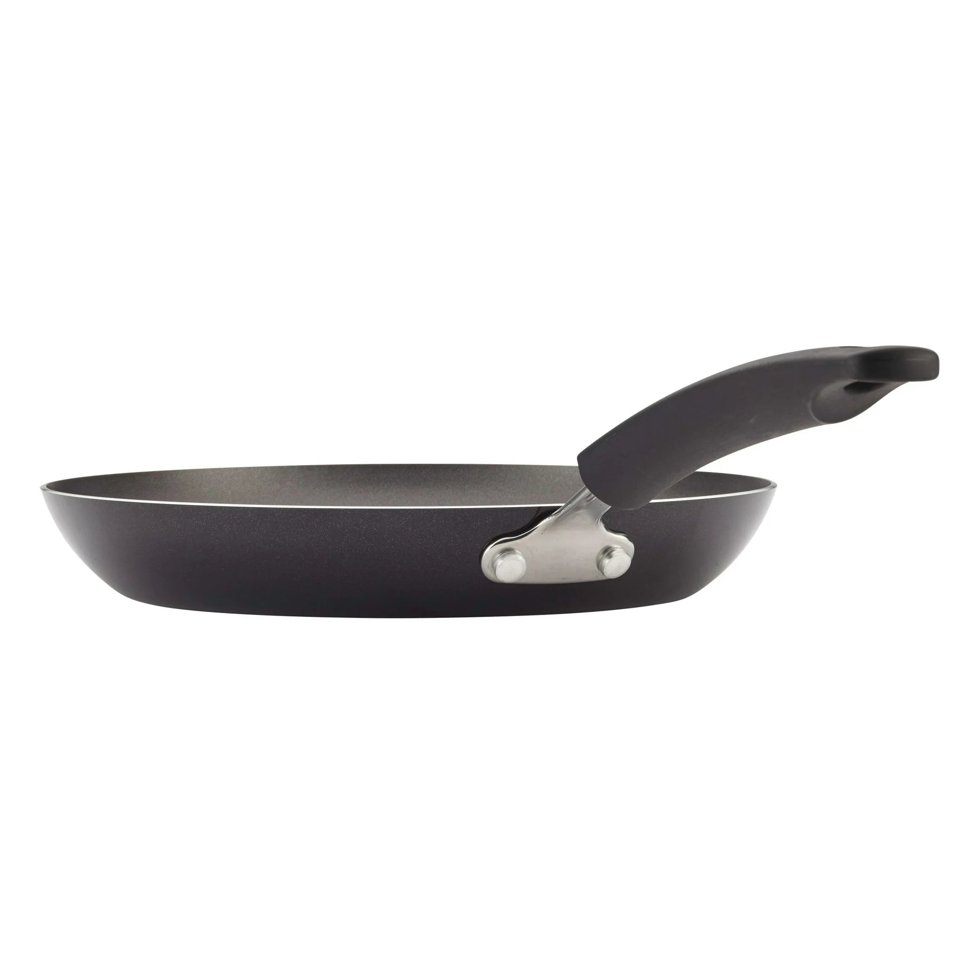 Easy Clean 8 Inch Aluminum Nonstick Frying Pan, Black